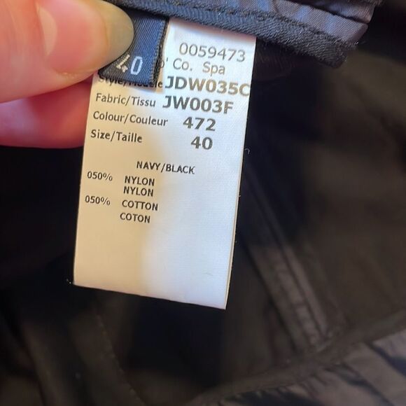 Jil Sander Nylon Blazer Jacket Black 40 - Picture 8 of 9